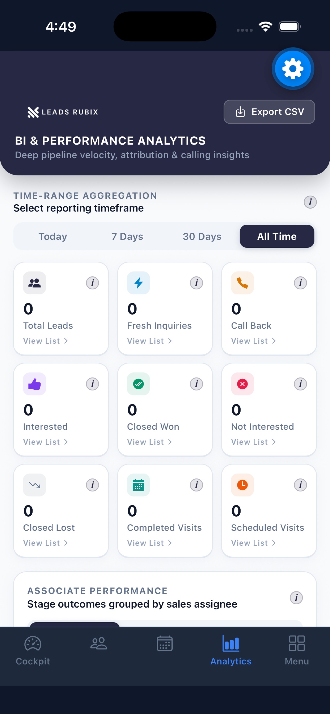 Screenshot 5 of Leads Rubix CRM