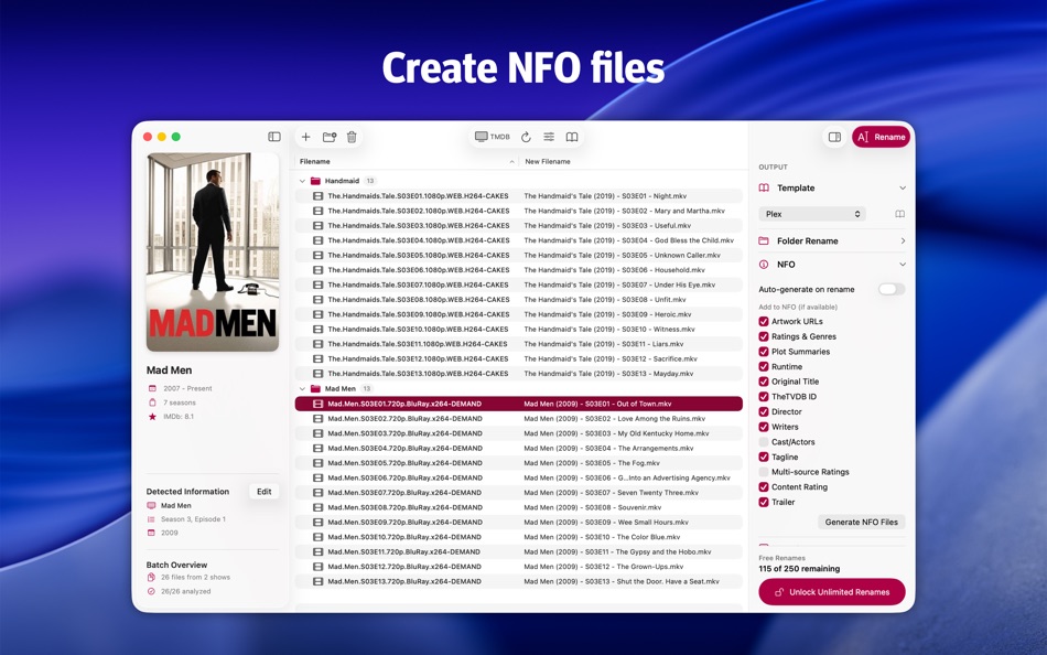 #3. Flix Fixer (macOS) By: Lucas Raggers