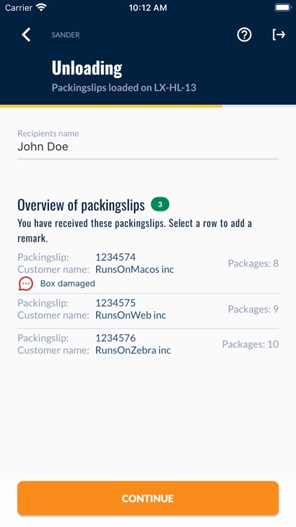 Demo proof of delivery screenshot-7