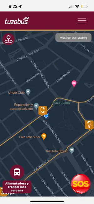 Transporte Metropolitano iPhone screenshot 4