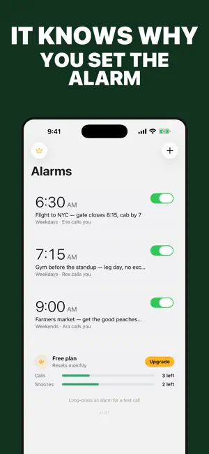 Wake Up Call Alarms - Phoney screenshot 4