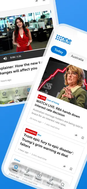 nine.com.au screenshot 1