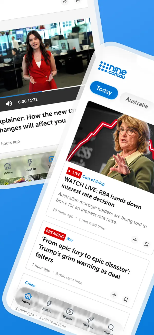 Screenshot #1 pour nine.com.au