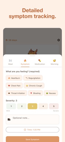 FireBelly: GERD Reflux Tracker Screenshot 7 of 7