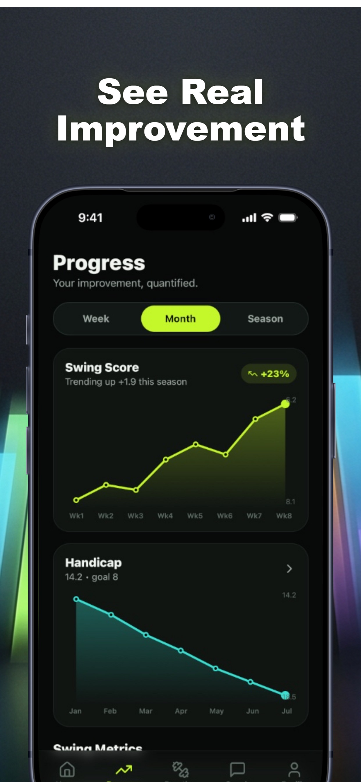 Screenshot 3 of Swing AI: AI Golf Coach