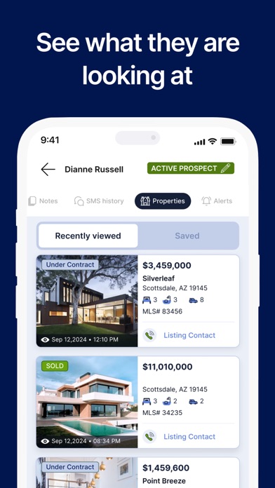 Agent CRM by BEXRealty.com Screenshot