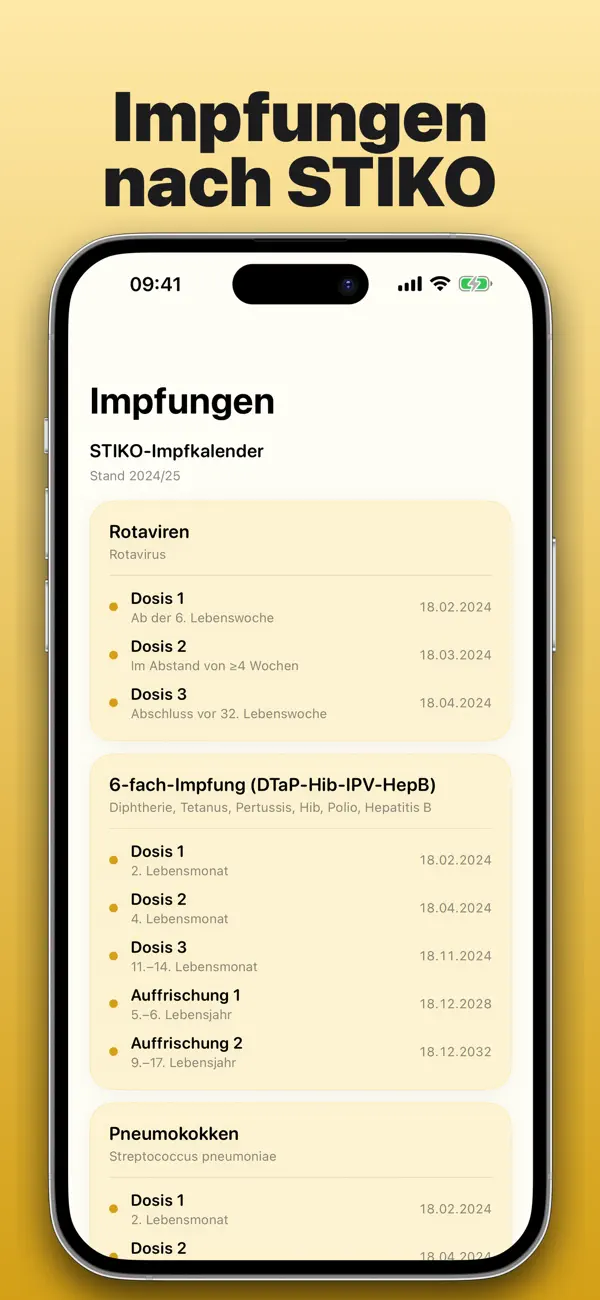 Screenshot #3 pour Kinderuntersuchungsheft