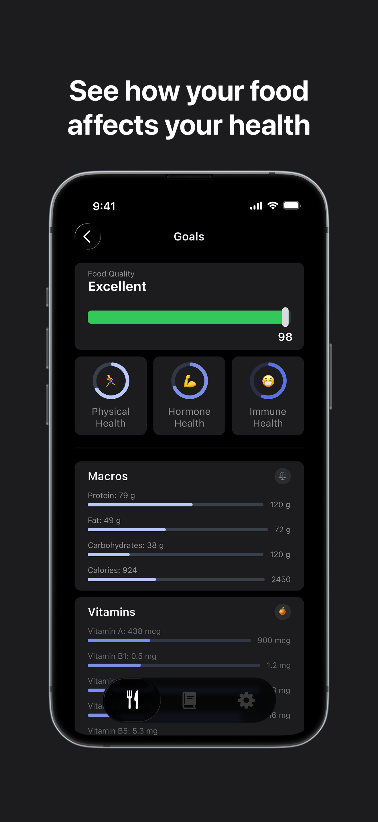 Cofactor: Nutrient Tracker