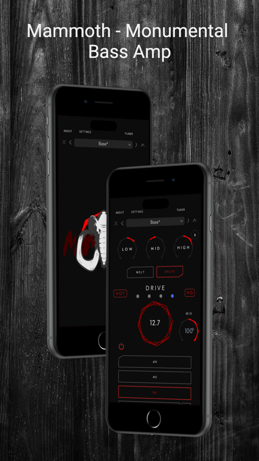 #1. Mammoth - Bass Amp (iOS) 게시자: Aurora DSP