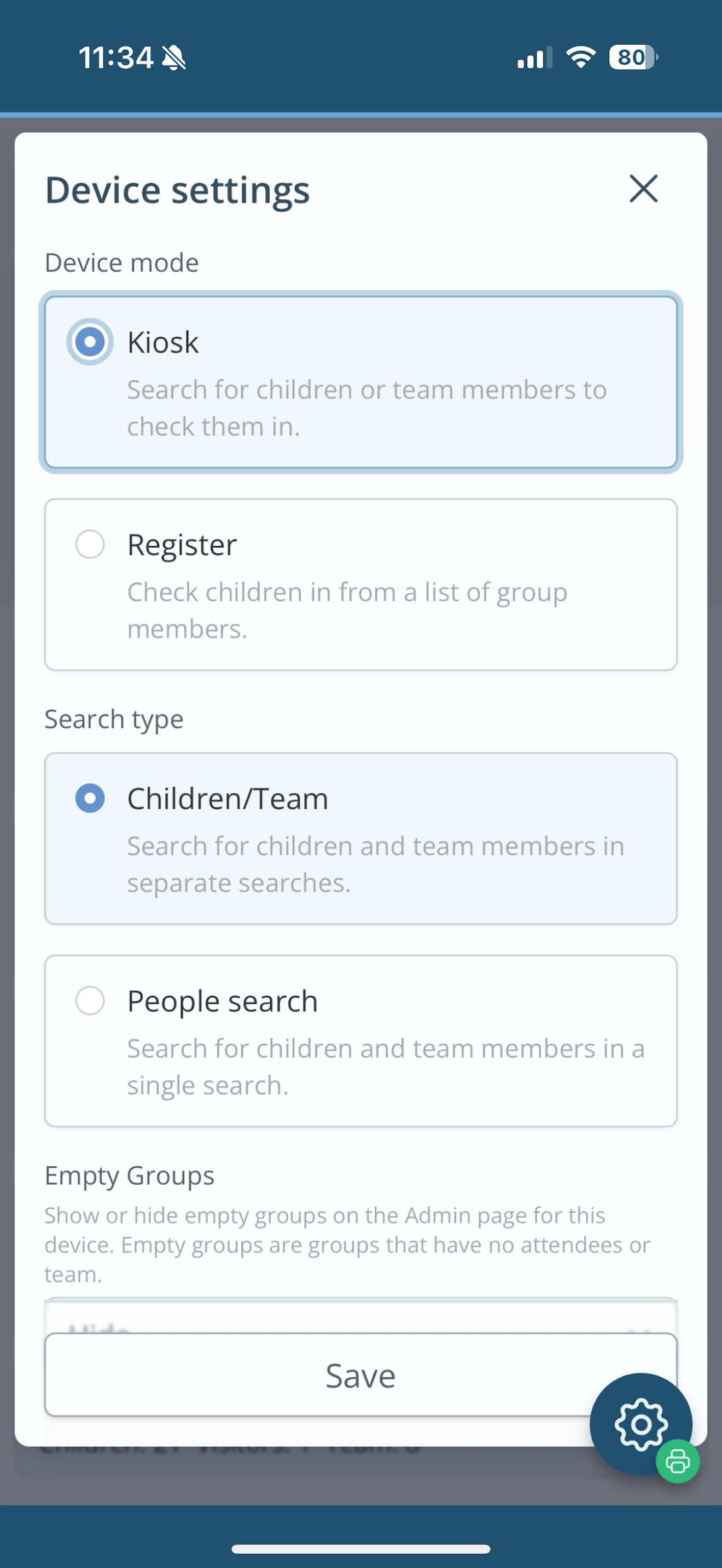 ChurchSuite Check-In screenshot 6