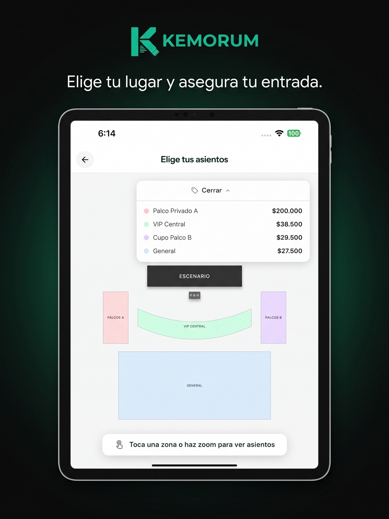 Screenshot 7 of Kemorum Tickets