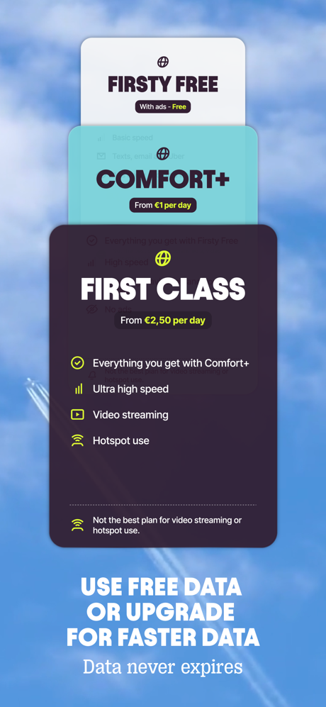 Firsty: O Seu eSIM Global screenshot 3