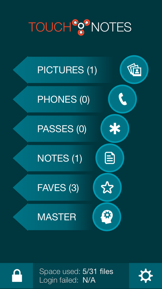 #5. TouchyNotes (iOS) By: Igor Polivanyi