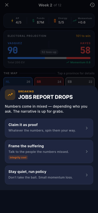 ElectionCraft: CampaignManager Screenshot 4 of 6