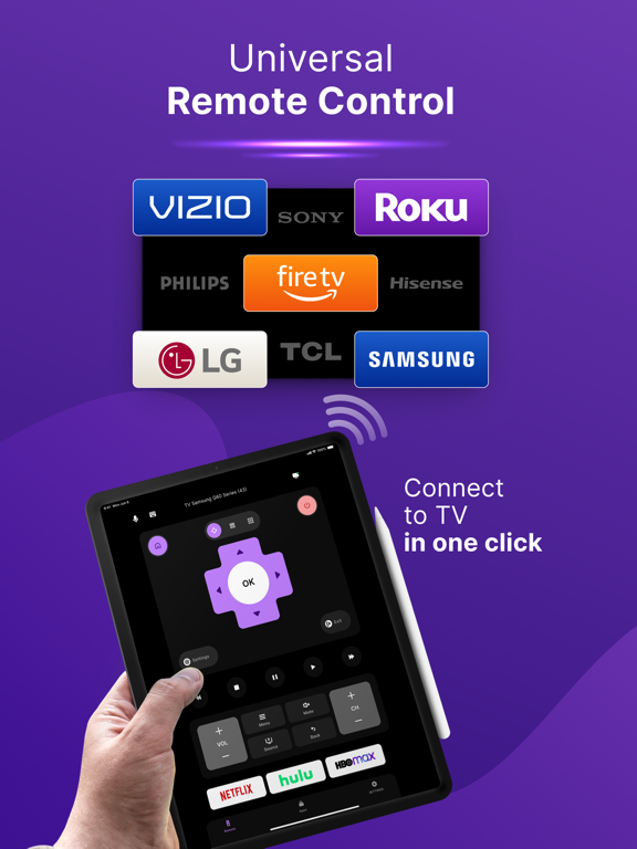 My Universal TV Remote Control iPad screenshot 2 - Utilities app