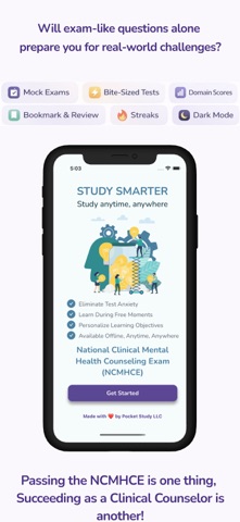 NCMHCE Pocket Study screenshot