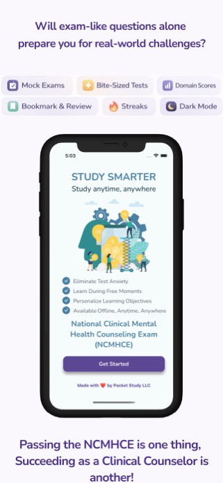NCMHCE Pocket Study Screenshot 1 of 7