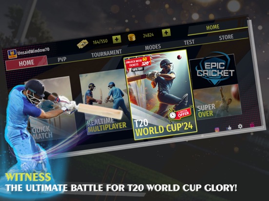 Screenshot #4 pour Epic Cricket - Real 3D Game