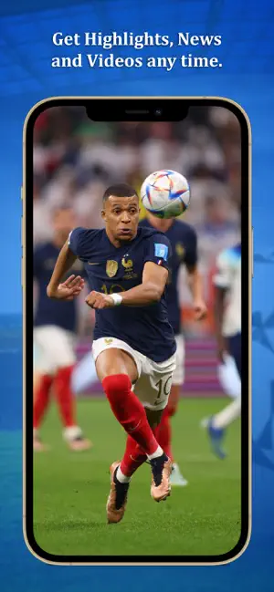 Live Football Tv and Scores iPhone screenshot 1