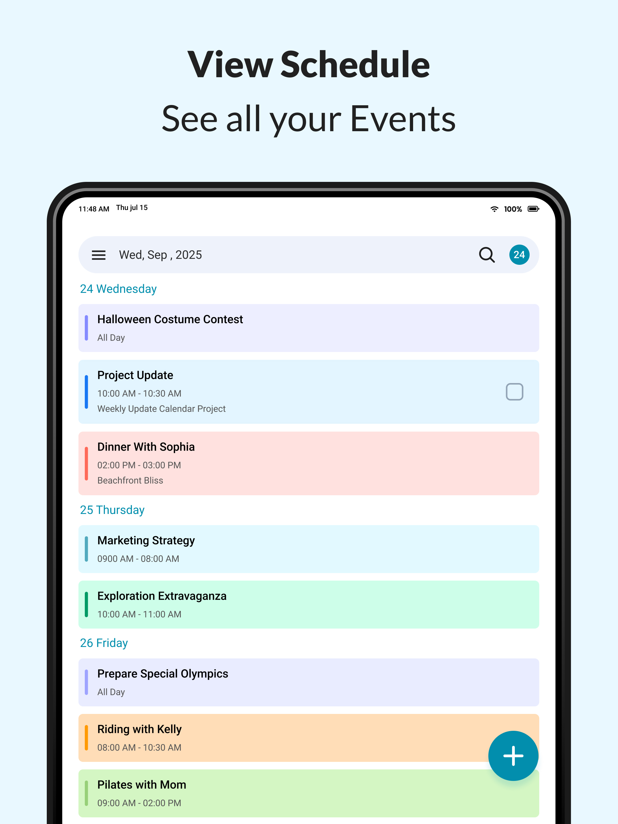 Calendar - 2025 screenshot 9