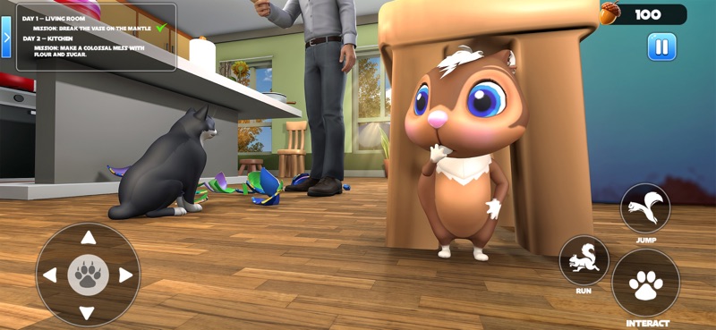 I Am Squirrel - Cat Games screenshot 5