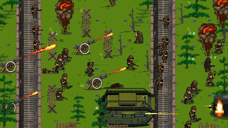World War Battle 1917: Pixel screenshot-5