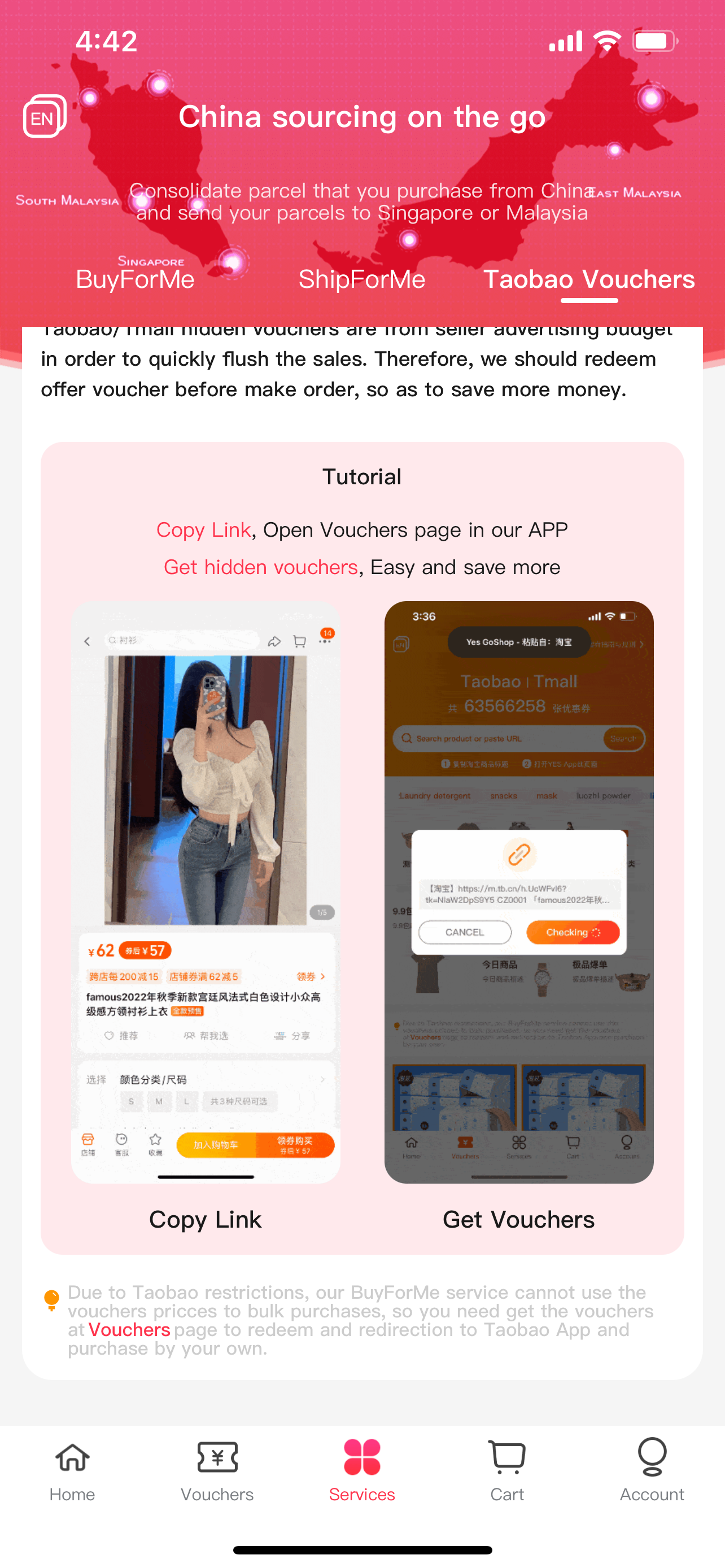Yes GoShop - Shipping Agent