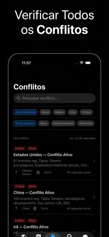 World Monitor App screenshot 8 of 10