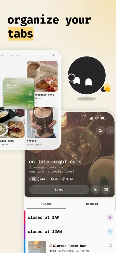 Tabi: Turn posts to places screenshot 4