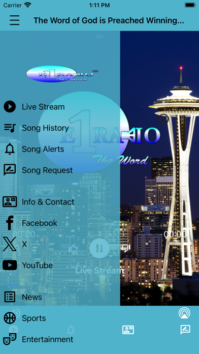 evangelism 1Radio Screenshot