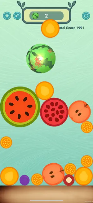 Merge Big Watermelon Game screenshot 4