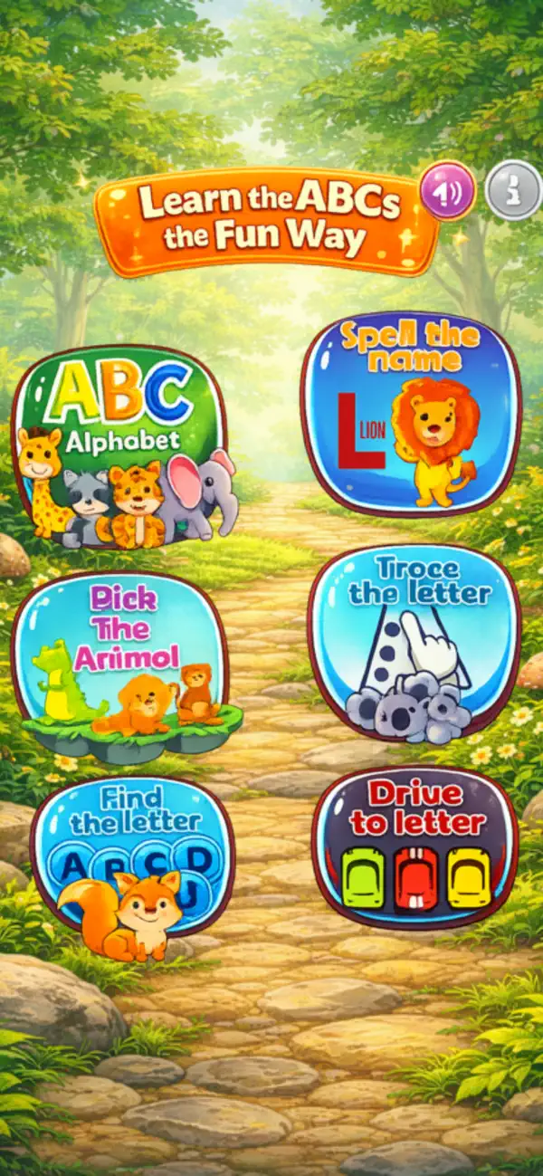 Screenshot #1 pour ABC Kids Games for Toddlers