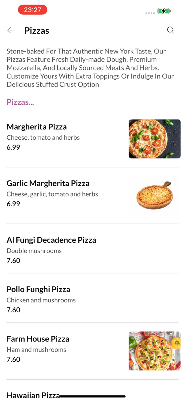 Screenshot #3 pour Marlos Pizza