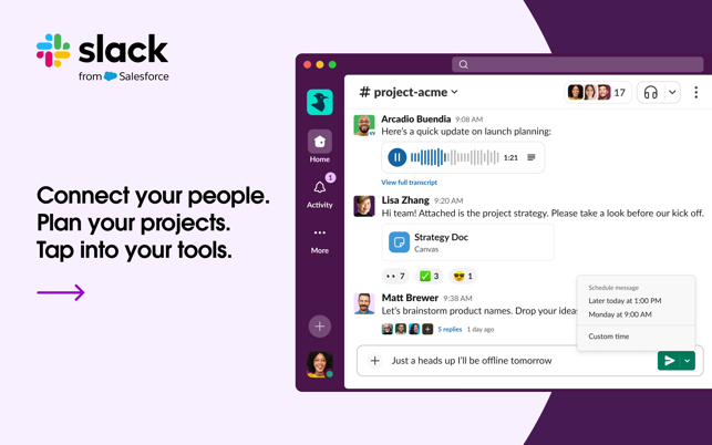 Slack for Desktop Screenshot