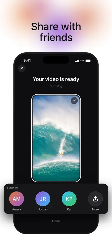Narrative: AI Video Editor screenshot 4 of 4