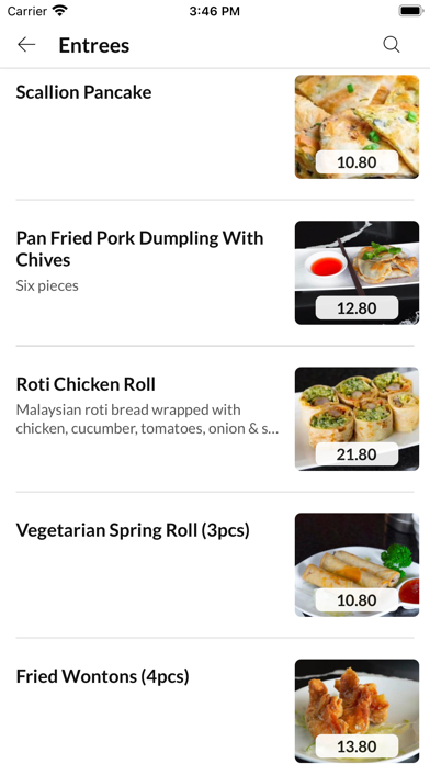 Malay Cottage Asian Cuisine Screenshot