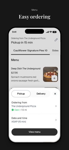 Underground Pizza To Go Screenshot 3 of 6