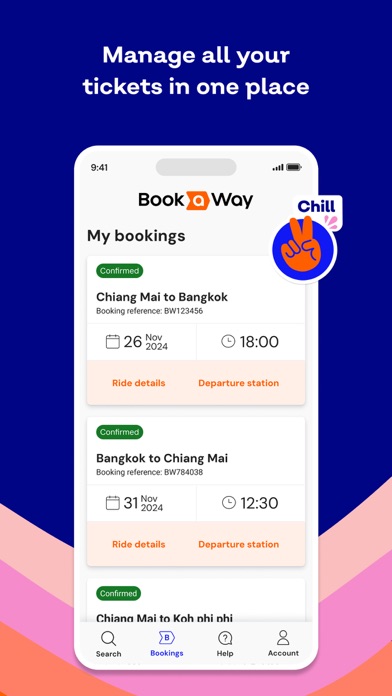 Bookaway: Bus Train & Ferry Screenshot