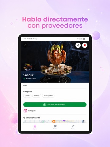 Comvenia Events iPad screenshot