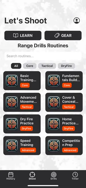 Range Drills screenshot 1