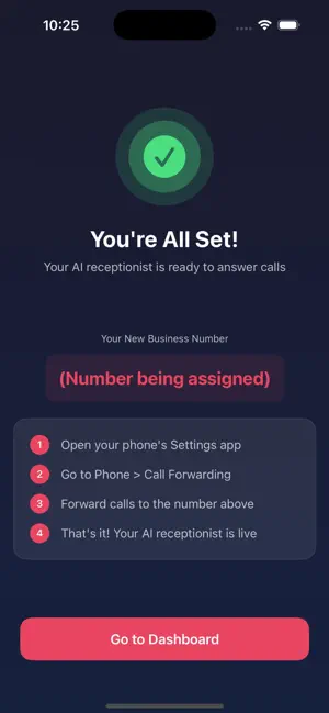 Receptionist AI Assistant screenshot 3