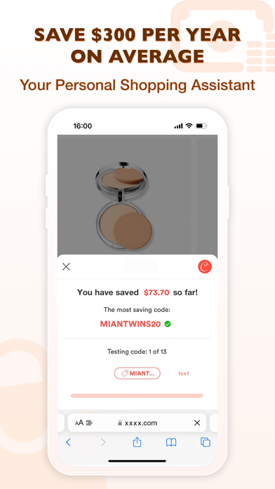 Coupert: Coupons & Cash Back Screenshot