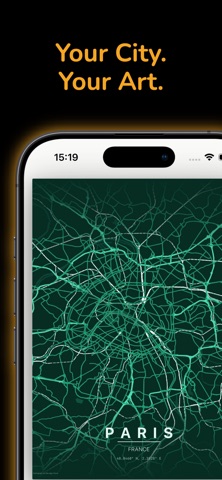 Cartogram - Map Poster Maker screenshot