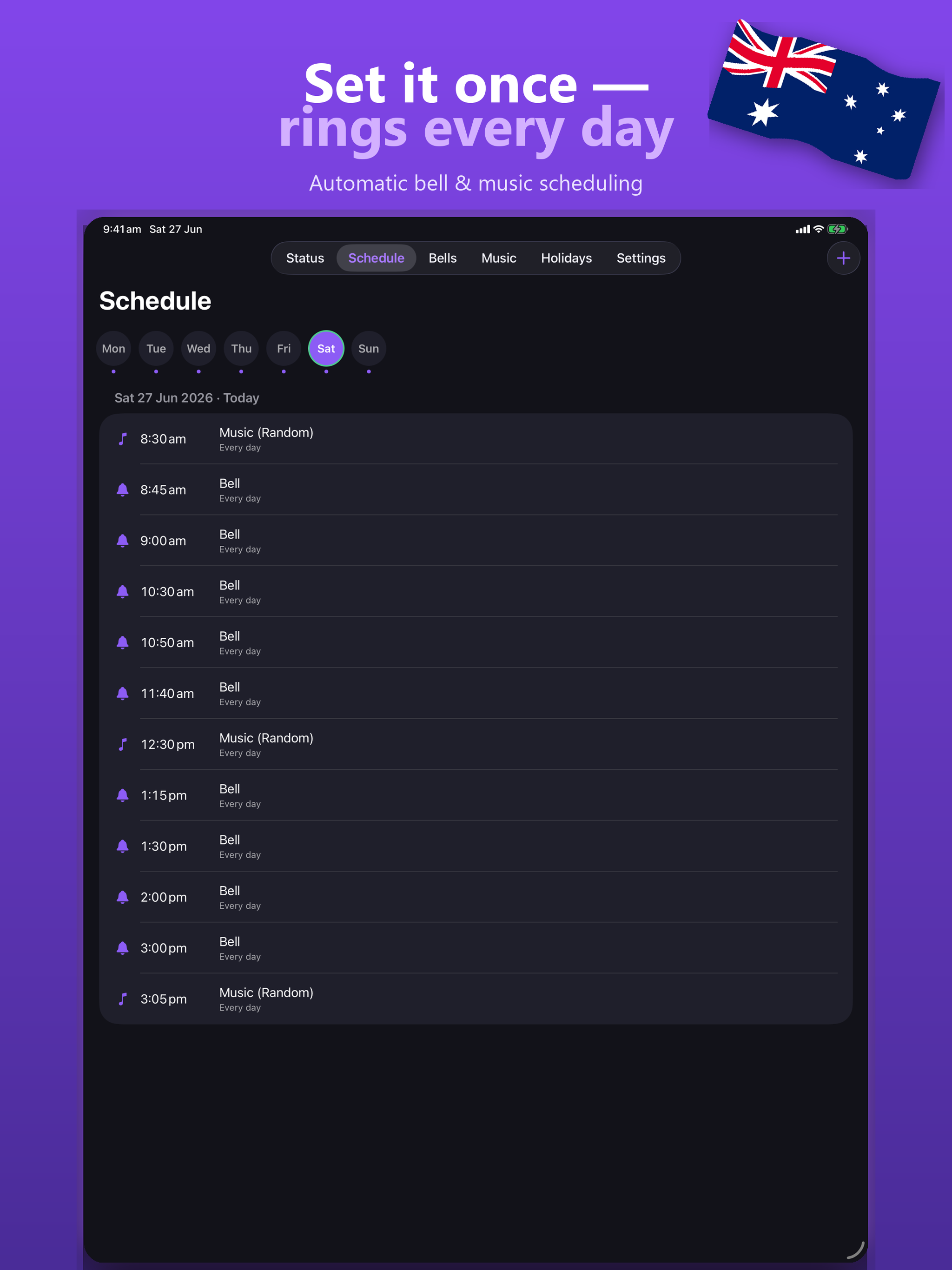 School Bell & Music Scheduler screenshot 6