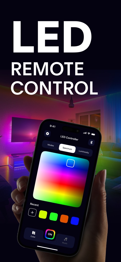 LED Light Control Remote RGB ! - Productivity App | MWM