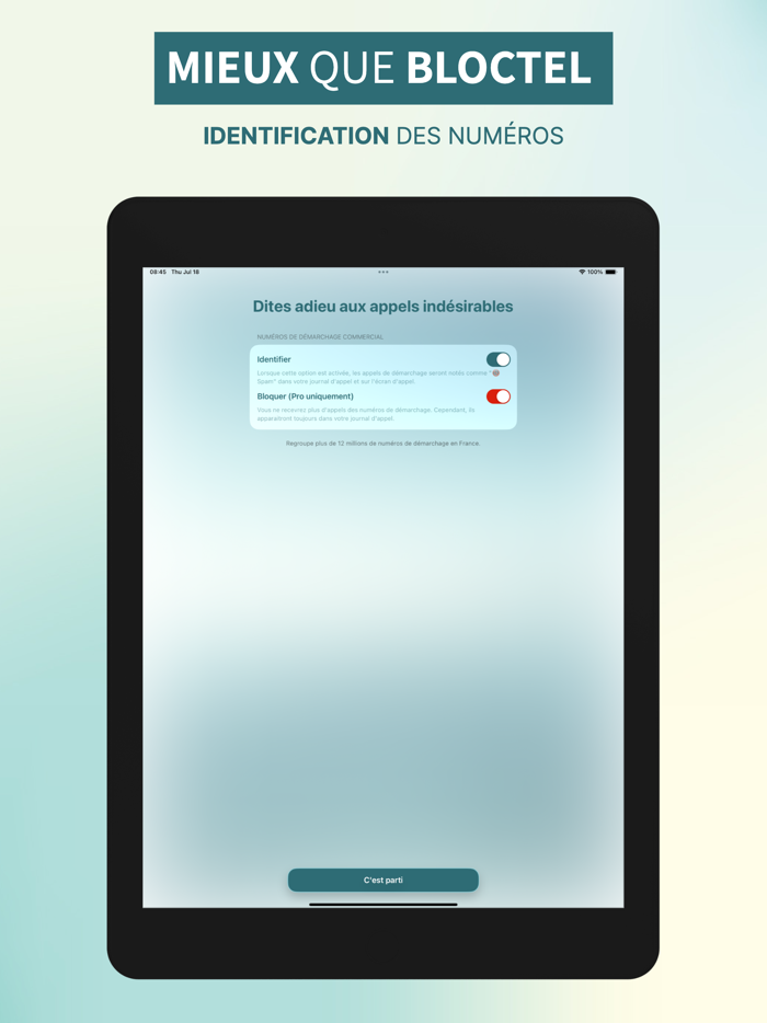 Anti spam - Bloqueur de numéro