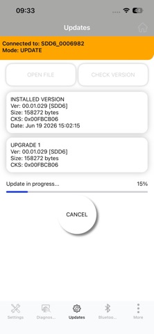 SDD6 App screenshot
