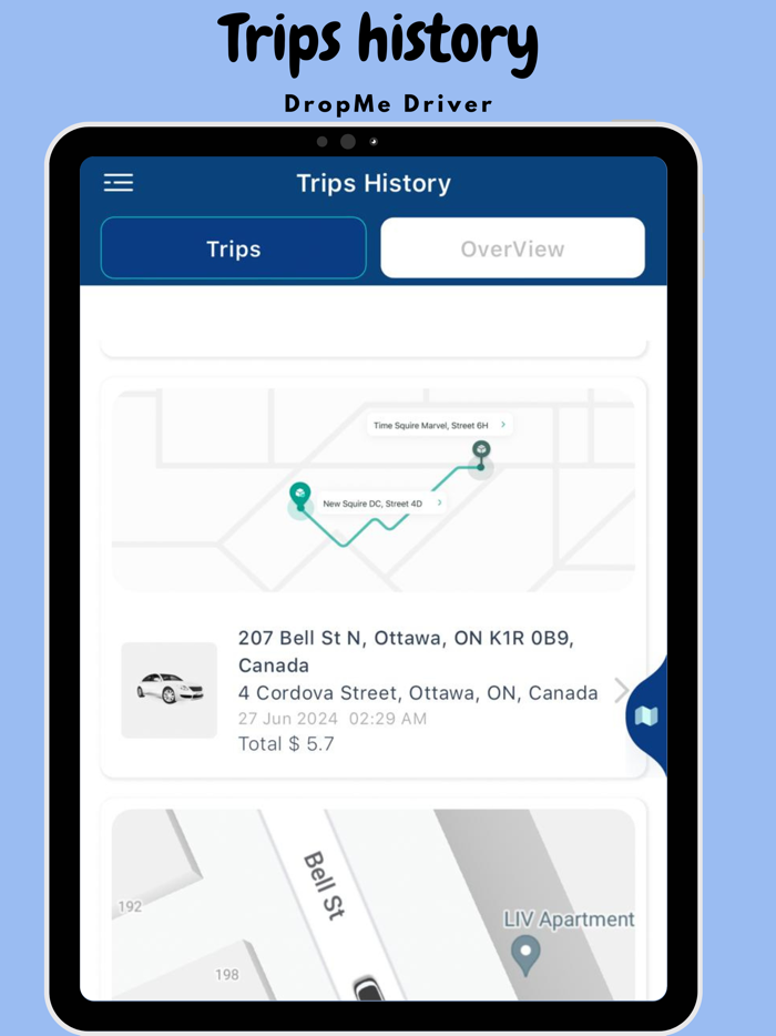 DropMe-Driver Earn the Rides