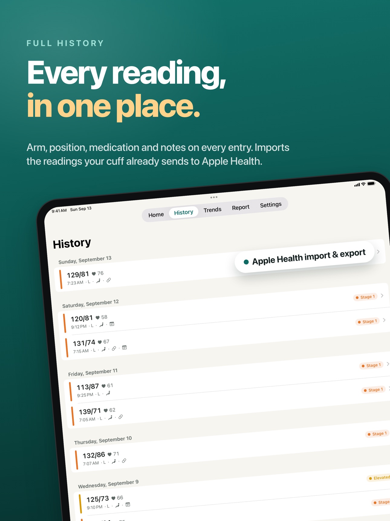 Screenshot 11 of Blood Pressure Log: Track BP