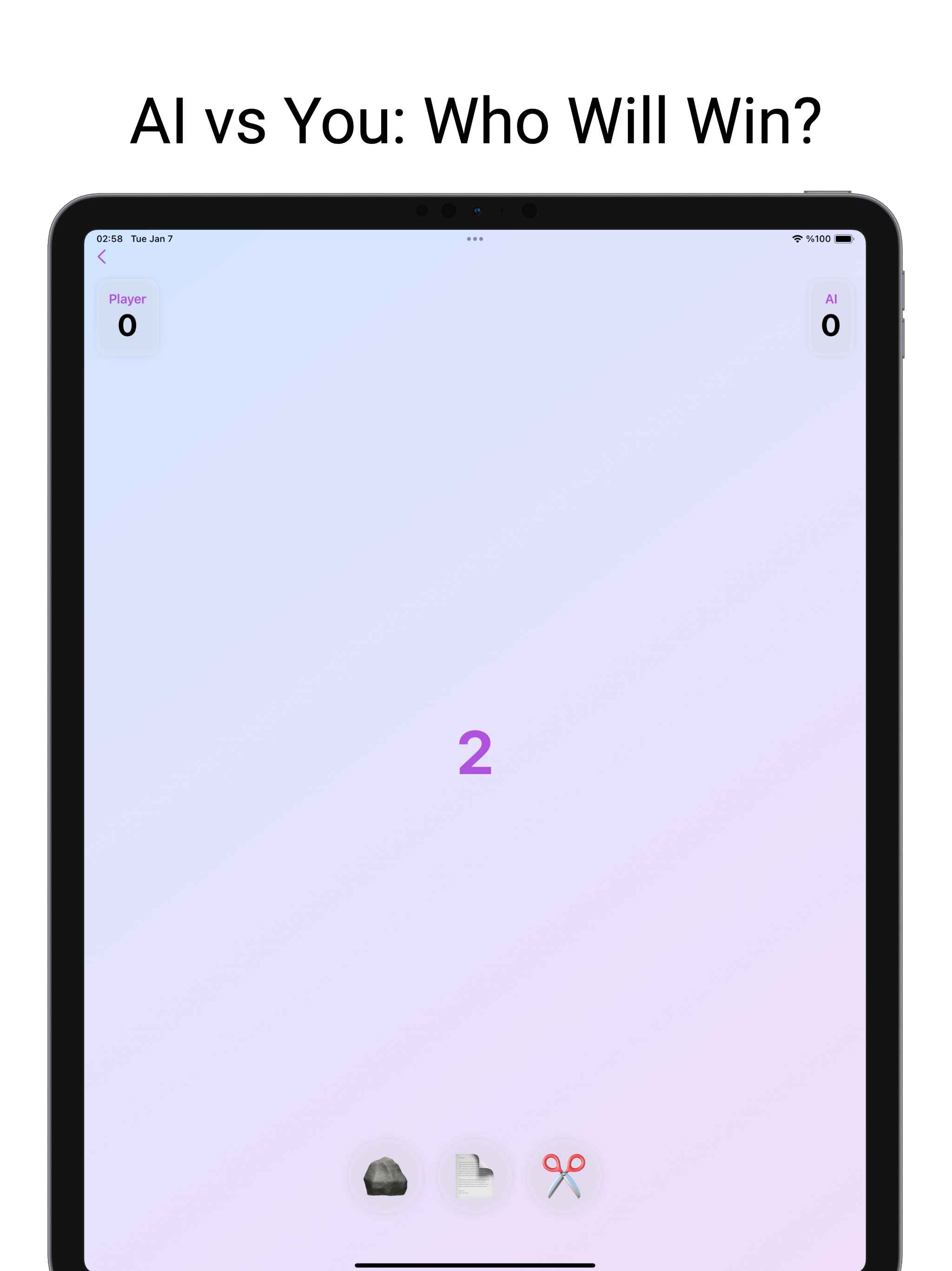Rock Paper Scissors with AI screenshot 8